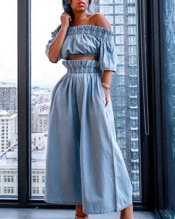 2 piece 2024 denim set