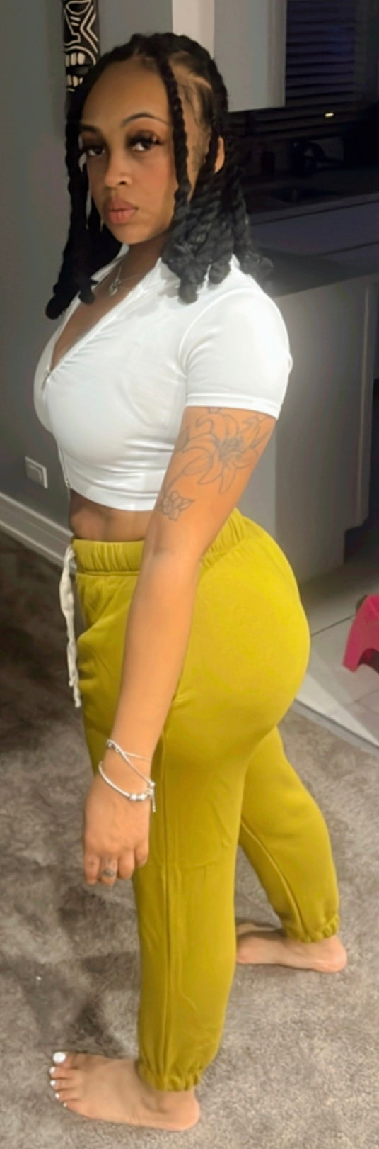 Drawstring Soft Jogger