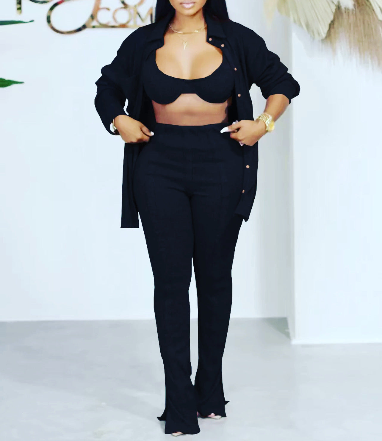 3pc Flare Pant $15.00