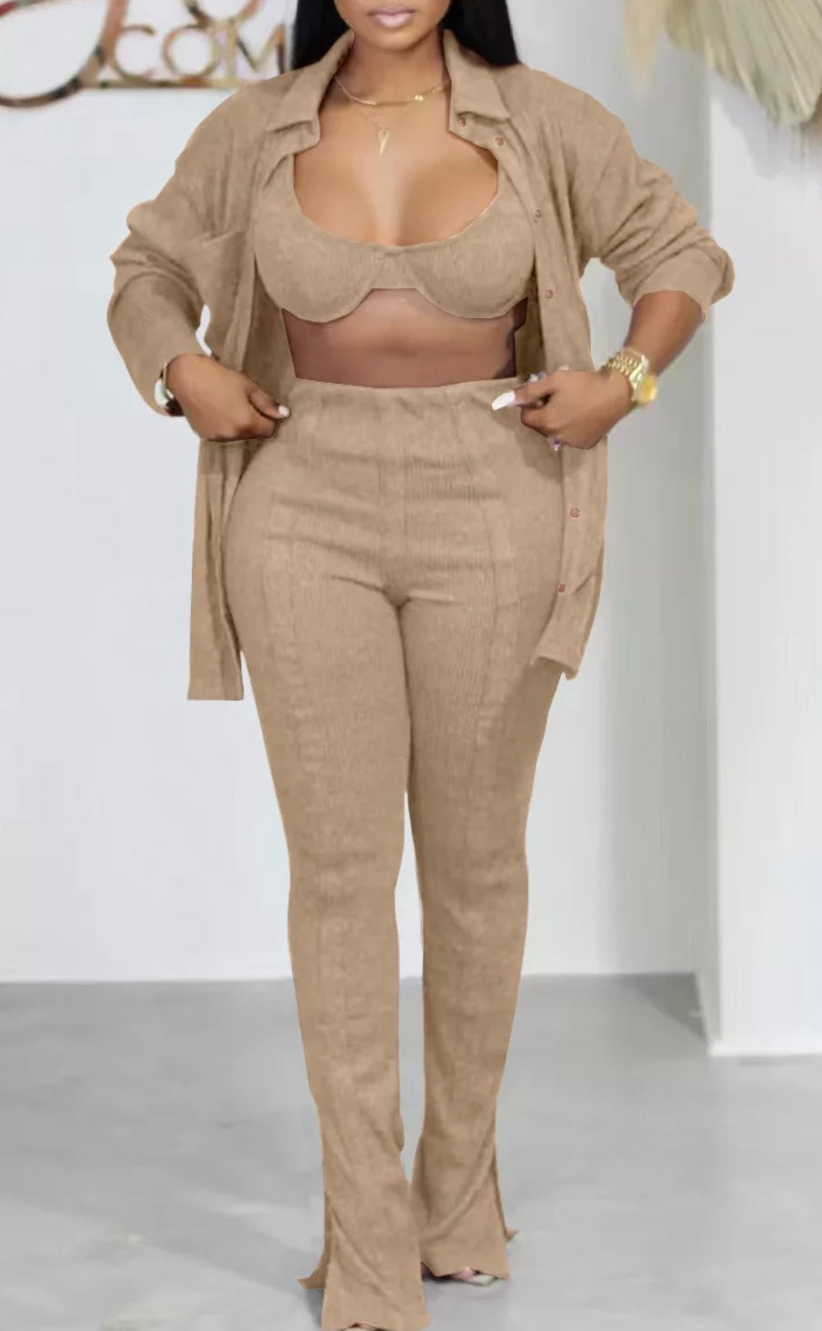 3pc Flare Pant $15.00