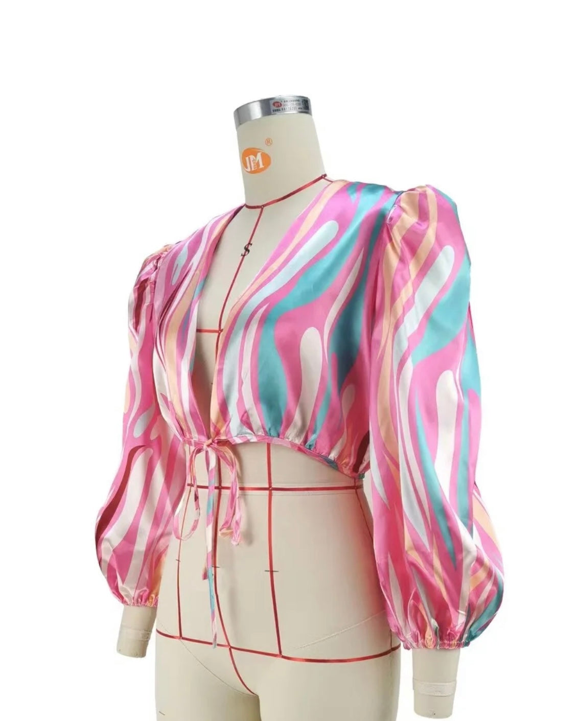 She's Her Satin Top