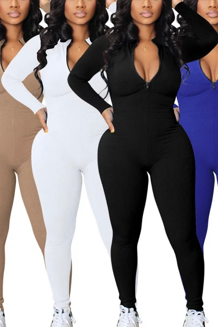 High Collar Jumpsuit